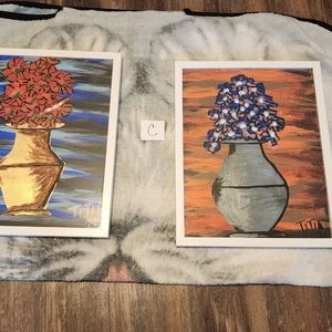 Paint pictures (I did paintings)